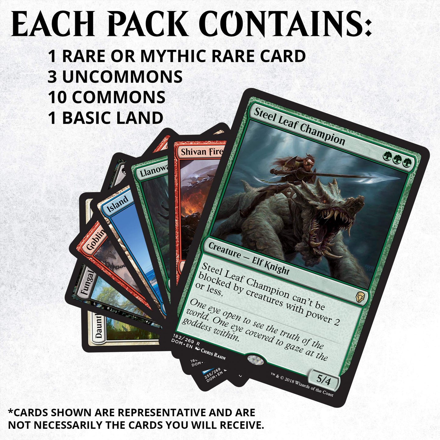 Magic: The Gathering Dominaria Booster Box | 36 Booster Packs (540 Cards)