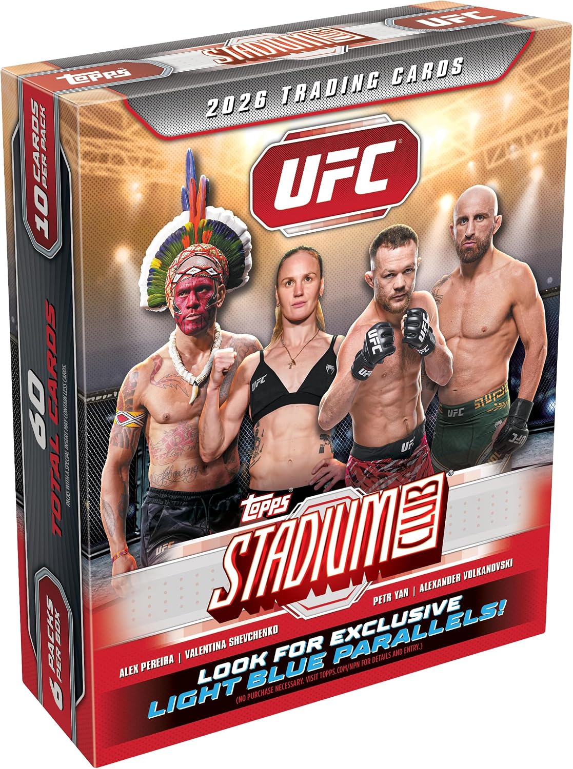 2026 Topps Stadium Club UFC - Factory Sealed - Mega Box