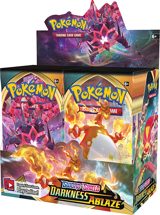 Pokemon TCG: Sword & Shield Darkness Ablaze Booster Box - 36 Packs