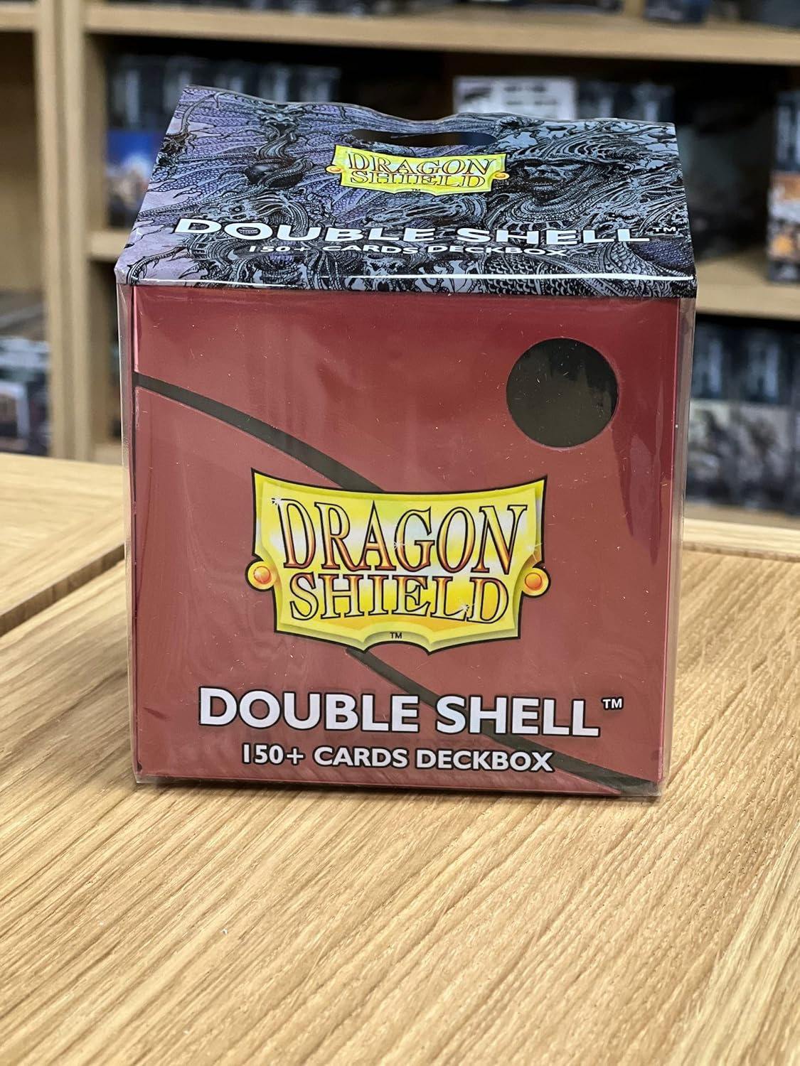 Dragon Shield: Arcane Tinmen Double Shell - Blood Red/Black
