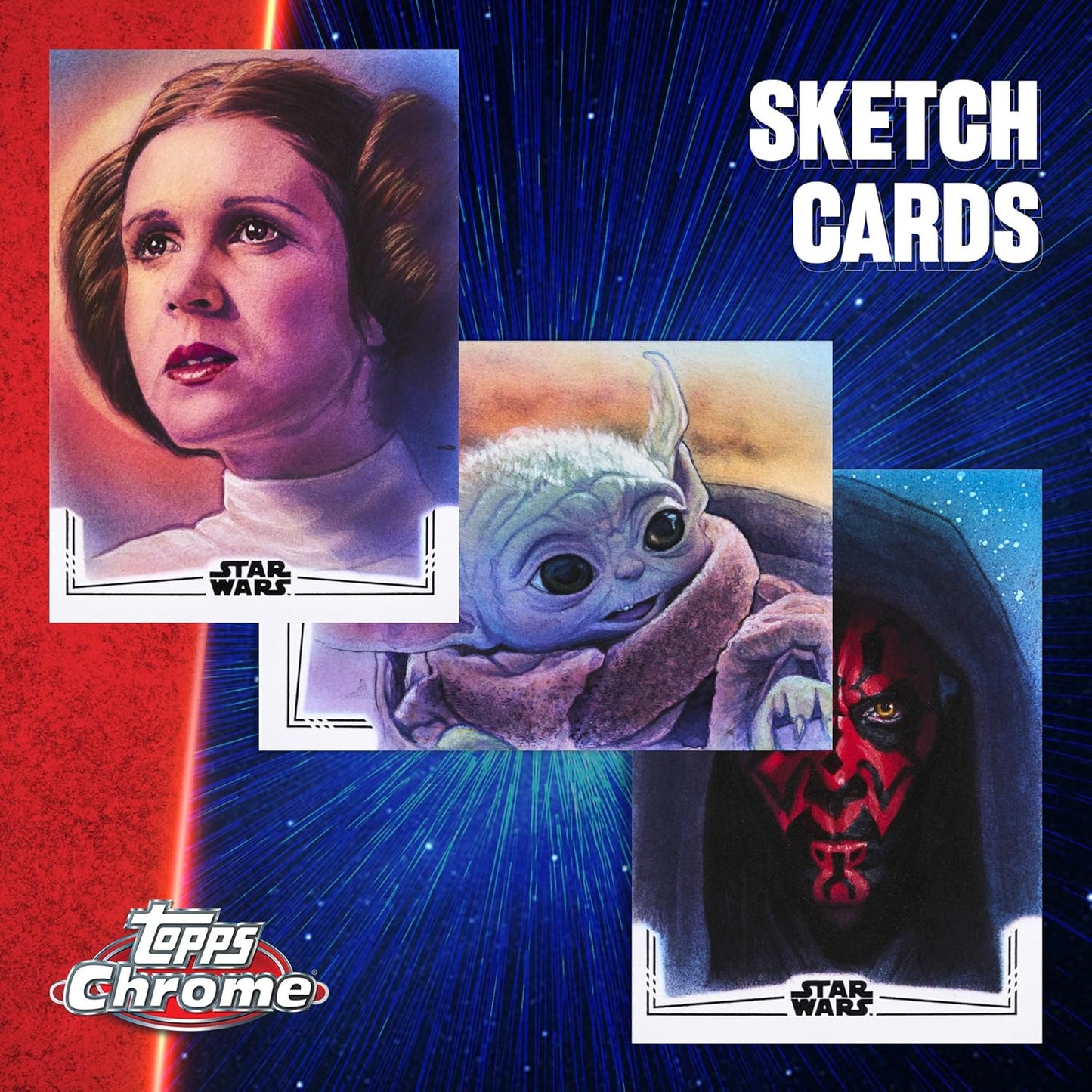 Topps 2025 Chrome Star Wars Value Box