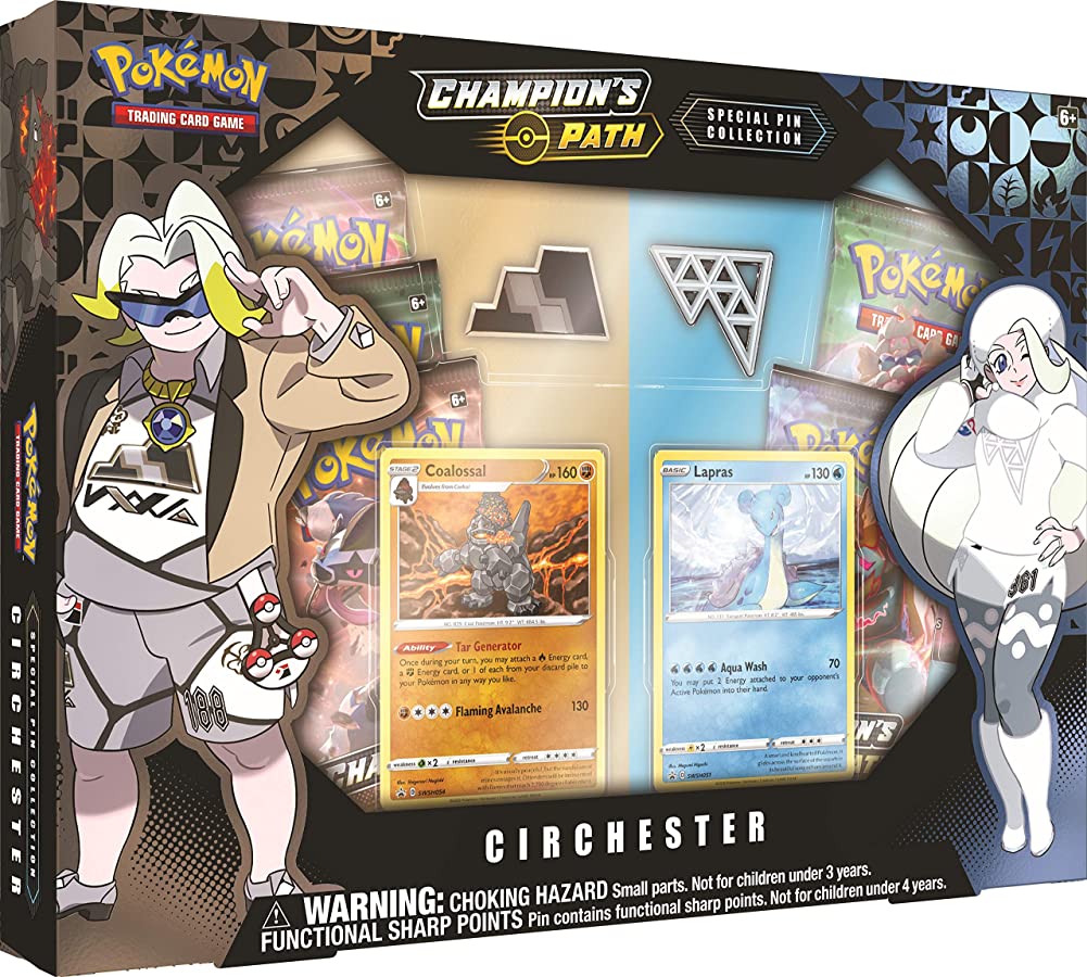 Pokemon TCG: Champion's Path Special Pin Collection, Multi