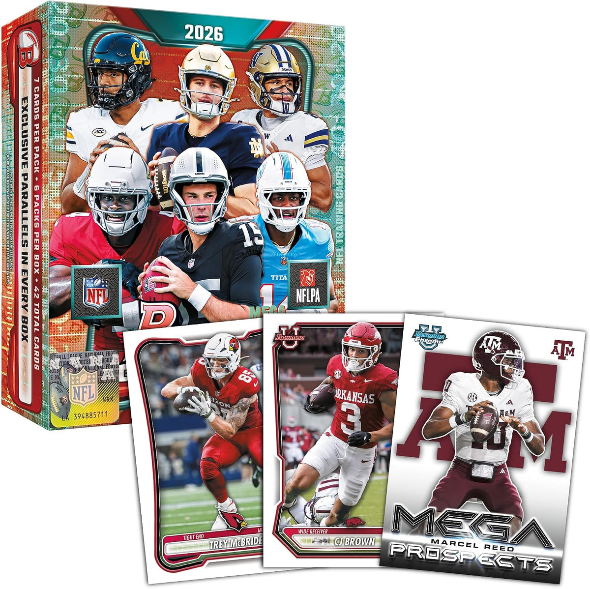 2026 Bowman Football - Factory Sealed - Mega Box