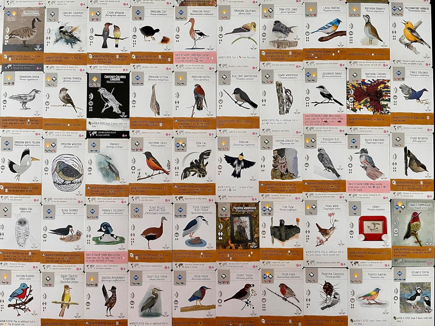 Stonemaier Games: Wingspan Fan Art Pack