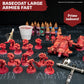 The Army Painter Warpaints Air Complete Set, 126 Non-Toxic Water Based Airbrush Paint Set - Paint for Tabletop Roleplaying, Boardgames, and Wargames Model Painting