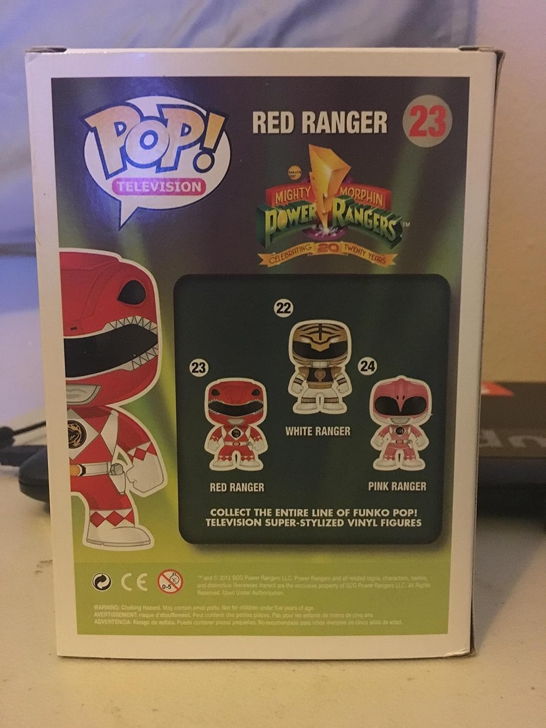 Funko POP Television: Power Rangers Red Vinyl Figure