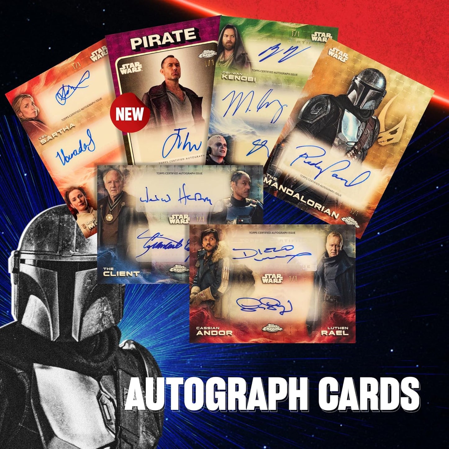 Topps 2025 Chrome Star Wars Value Box