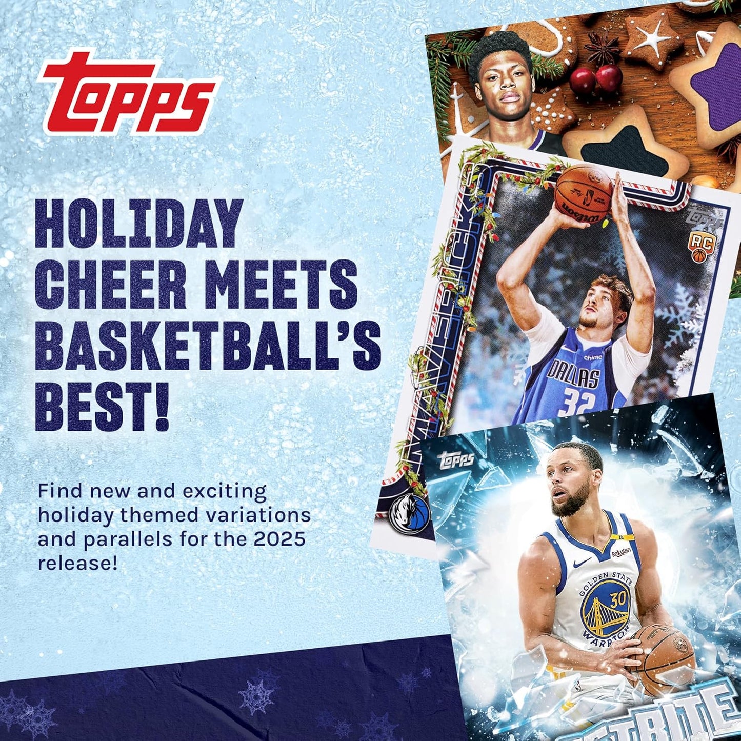 Topps 2025 Holiday Basketball Mega Box