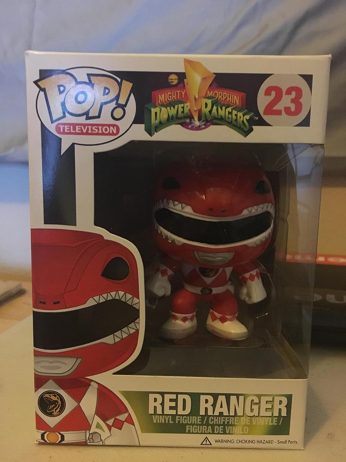 Funko POP Television: Power Rangers Red Vinyl Figure