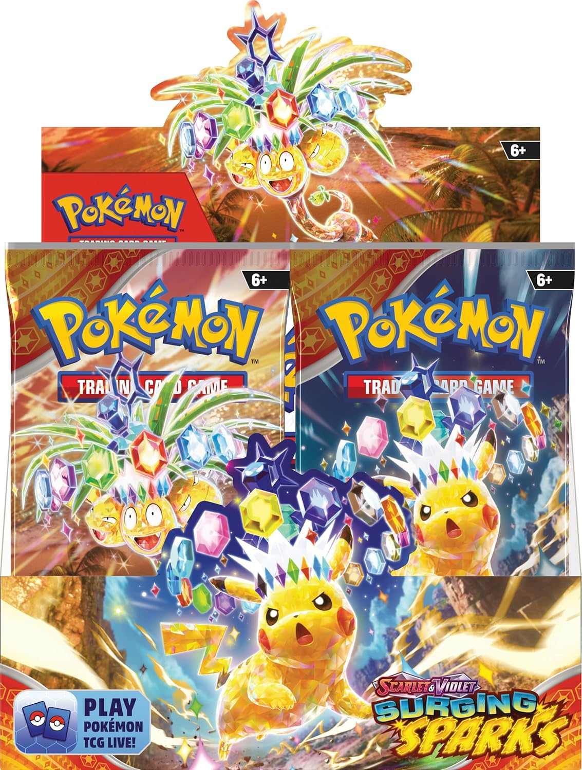 Pokemon TCG: Scarlet & Violet - Surging Sparks Booster Display Box