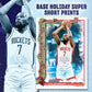 Topps 2025 Holiday Basketball Mega Box Individual Pack