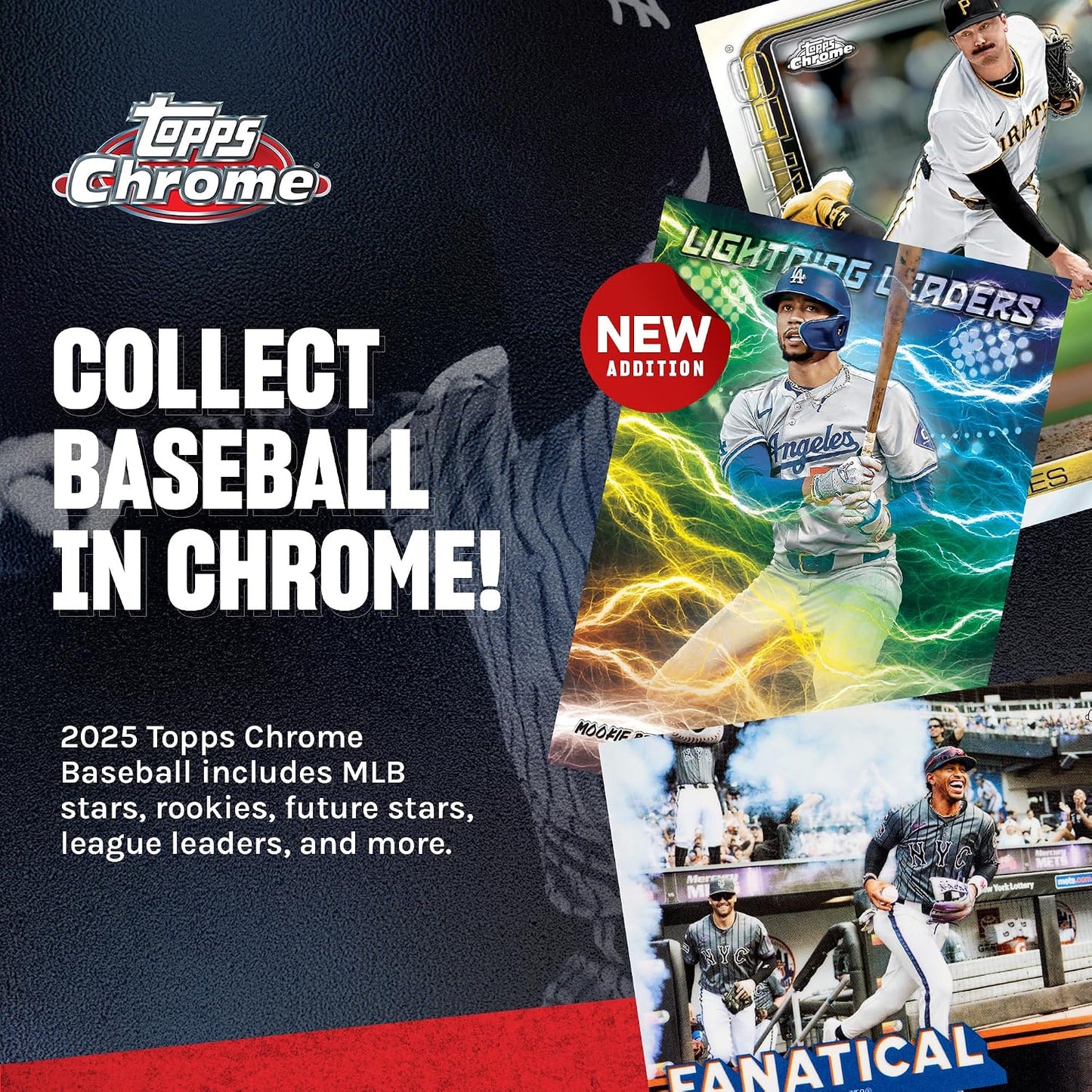 2025 Topps Chrome Baseball - Mega Box