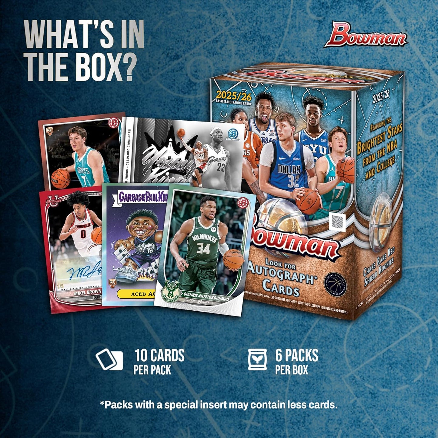 2025-26 Bowman Basketball Value Blaster Box