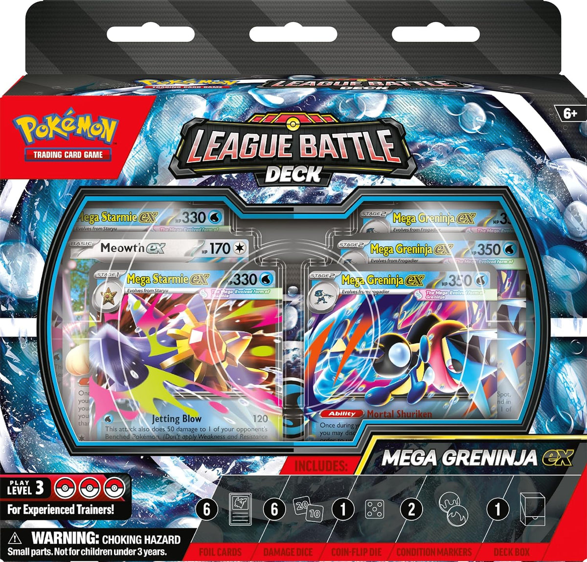Pokemon TCG: Mega Greninja ex League Battle Deck - Presale Ships 11/13/2026