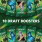 Magic: The Gathering Zendikar Rising Bundle | 10 Draft Booster Packs (150 Cards) | Foil Lands | Accessories
