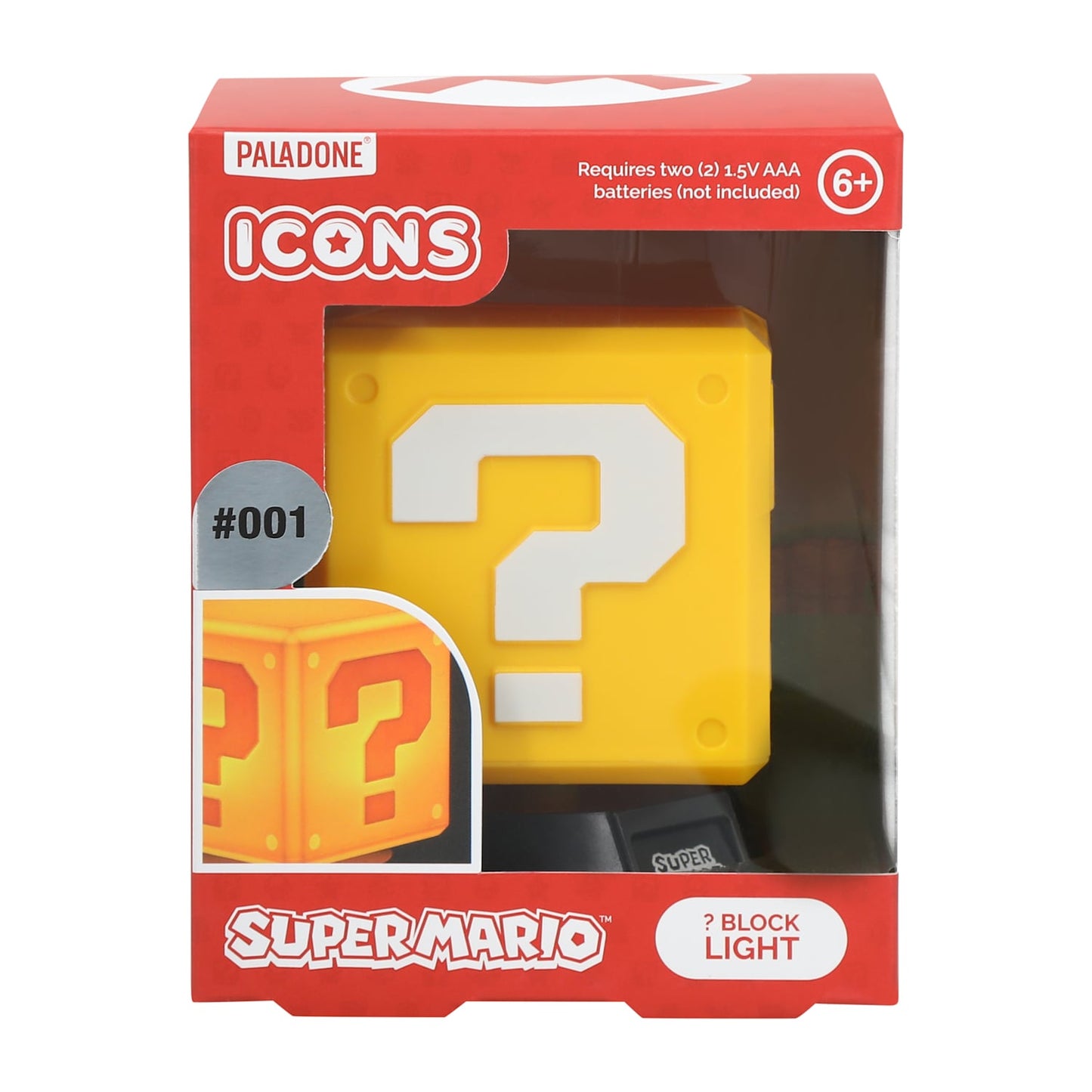 Paladone Super Mario ? Block Icon Light Collector #001