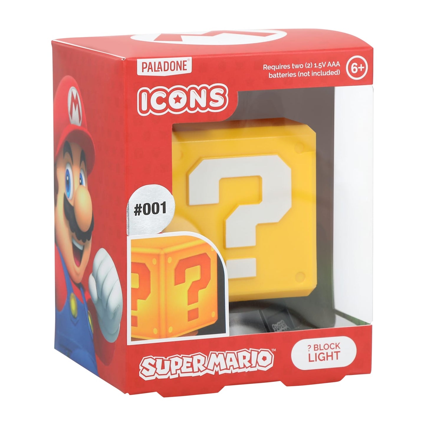 Paladone Super Mario ? Block Icon Light Collector #001