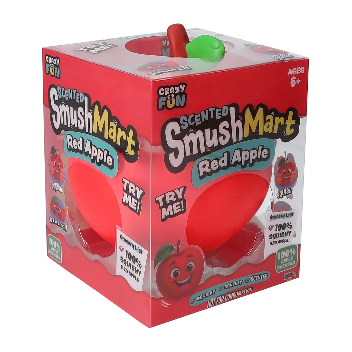 SmushMart Red Apple Scented Squishy Toy
