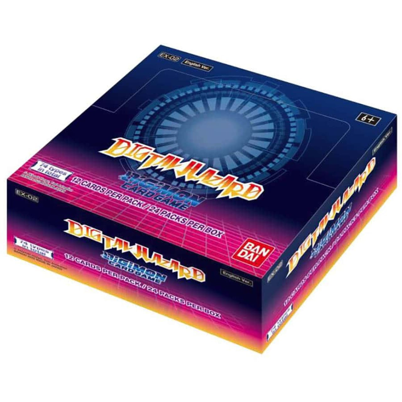 Digimon TCG: Digital Hazard Booster Box [EX02] - 24 Packs