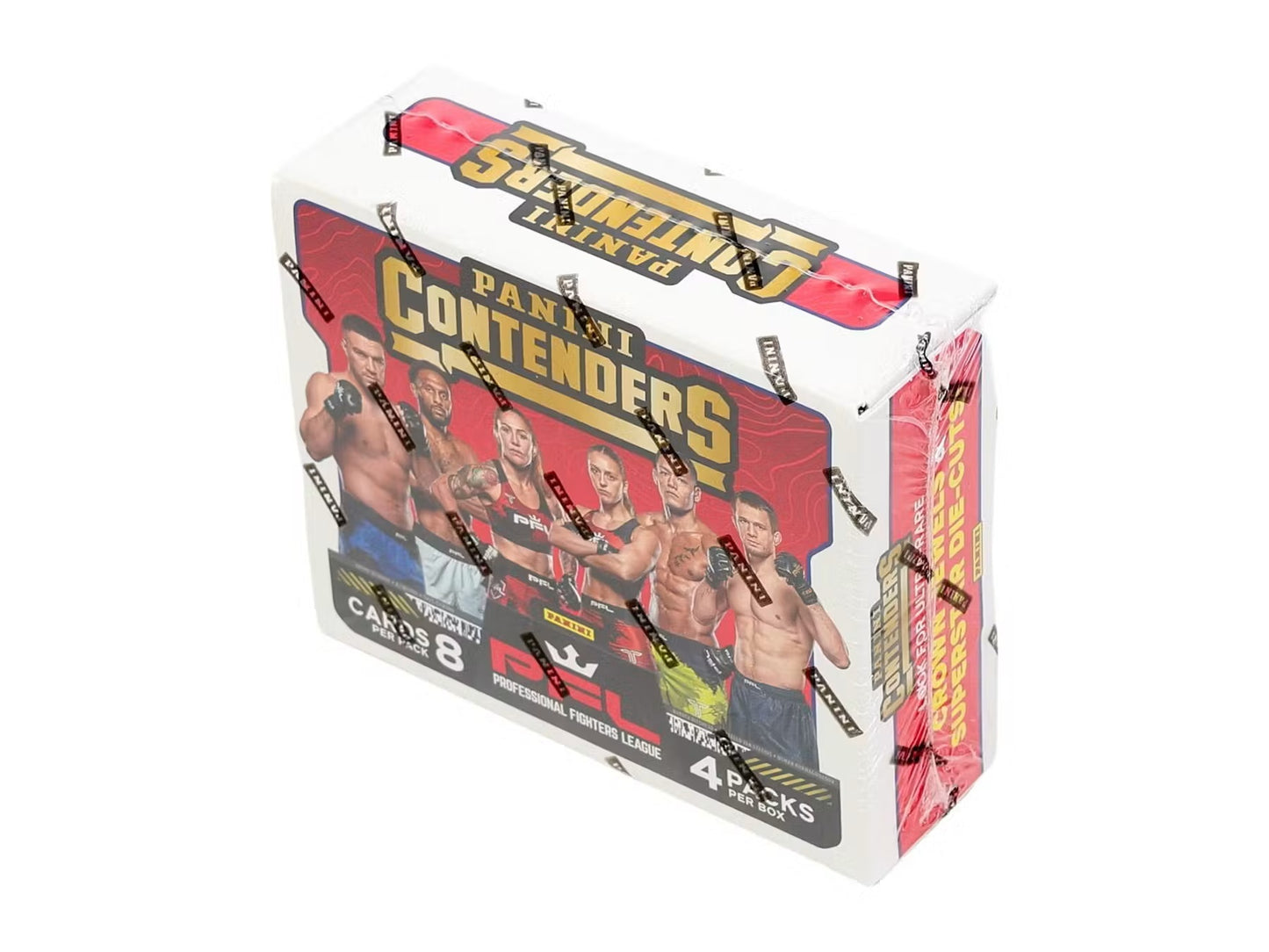 2026 Panini Contenders PFL Professional Fighters League Trading Cards Hobby Box – 4 Packs, 8 Cards per Pack