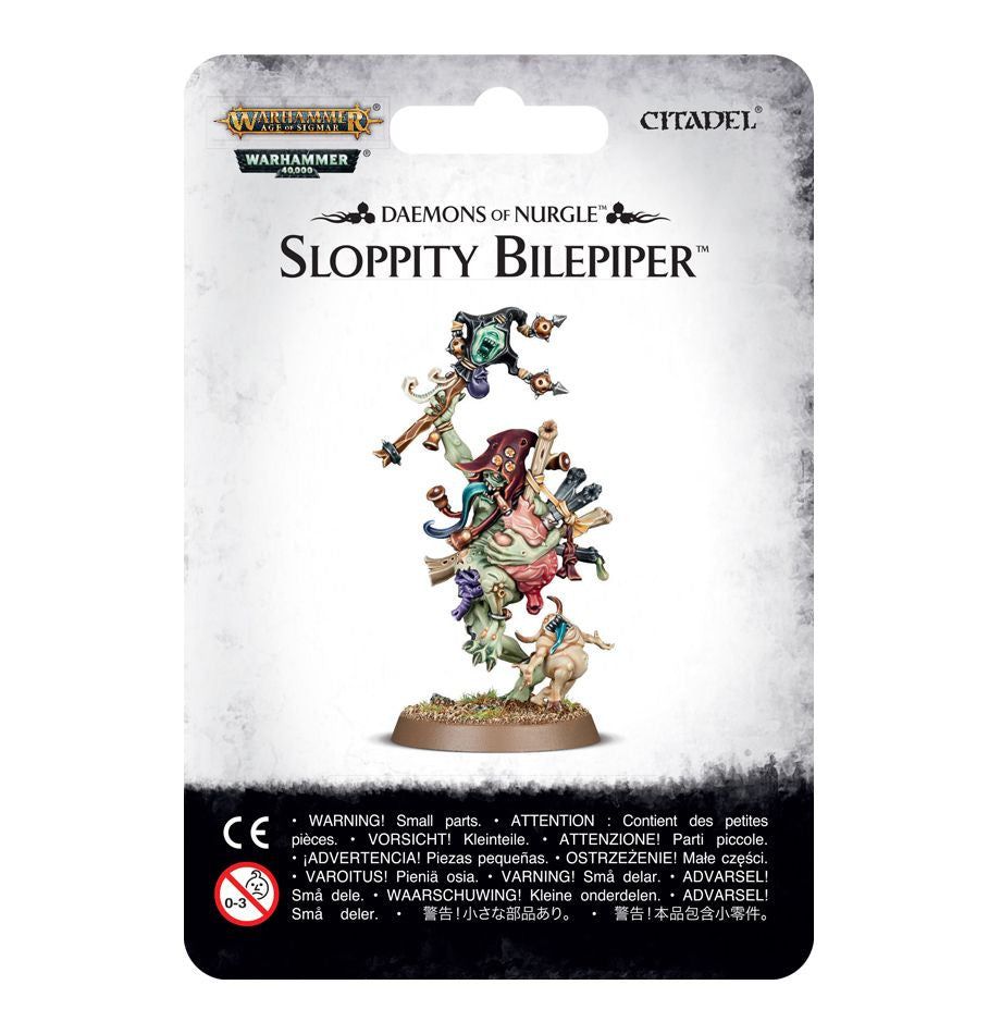 Games Workshop - Warhammer Age of Sigmar - Maggotkin of Nurgle - Sloppity Bilepiper Herald of Nurgle