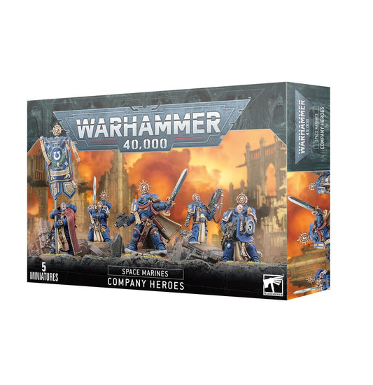 Games Workshop - Warhammer 40K - Space Marines - Company Heroes