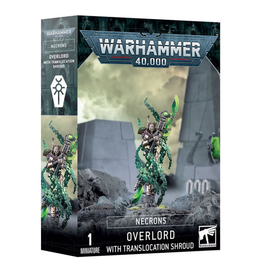Games Workshop - Warhammer 40k - Necrons - Overlord with Translocation Shroud