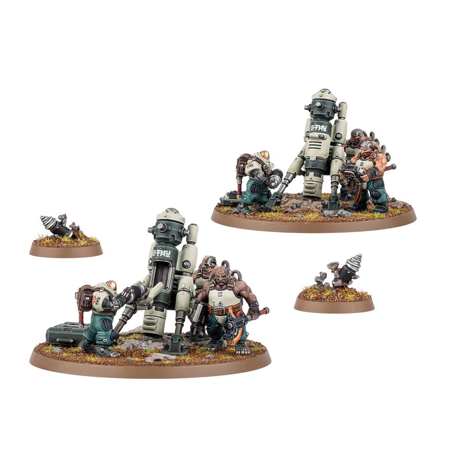 Games Workshop - Warhammer 40K - Leagues of Votann - Cthonian Earthshakers