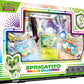 Pokemon Sword & Shield Paldea Collection Sprigatito Box (4 Booster Packs, 3 Promo Cards, Oversize Card, Pin & More)