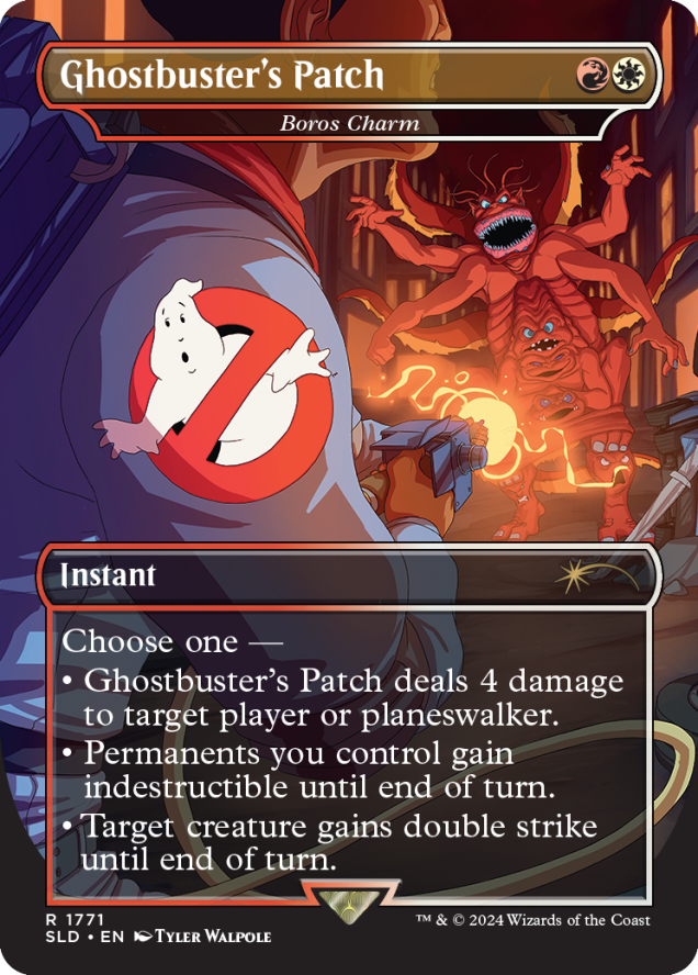 Magic the Gathering Secret Lair x Ghostbusters: The Real Ghostbusters Non-Foil Edition