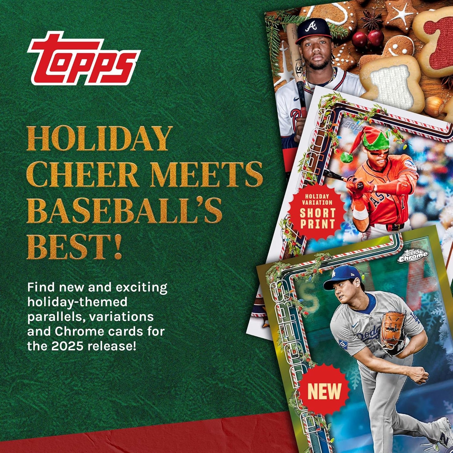 Topps 2025 Holiday Baseball Mega Box Individual Pack