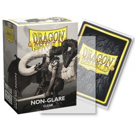 Dragon Shield Sleeves - 100 CT Matte Non-Glare - Clear