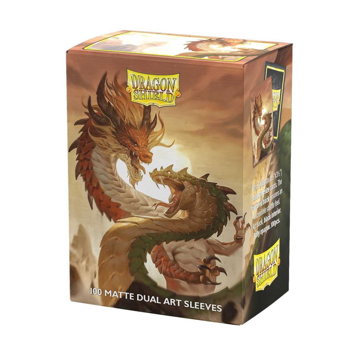 Dragon Shield Sleeves: Standard Matte Dual Art - Year of the Wood Snake 2025 100CT