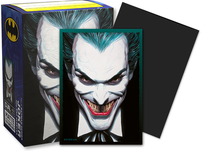 Dragon Shield Sleeves: Standard Matte Dual Art Batman 85th Anniversary - Joker 100CT Box