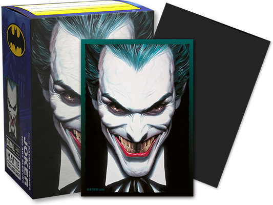 Dragon Shield Sleeves: Standard Matte Dual Art Batman 85th Anniversary - Joker 100CT Box