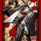 Attack on Titan Eren Yeager Trading Character Sleeve Card Game Anime Vol.1350