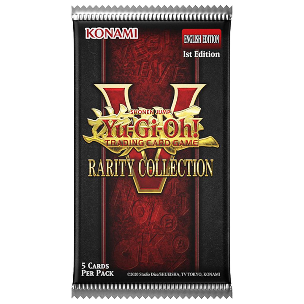 Yu-Gi-Oh! TCG Rarity Collection Booster Box (5 Packs, All Foil Cards) – 1st Edition English