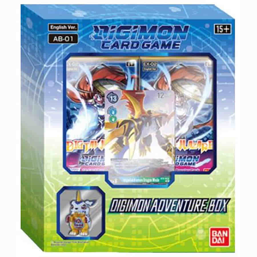 DIGIMON CARD GAME: ADVENTURE BOX (AB-01) - Case of 48