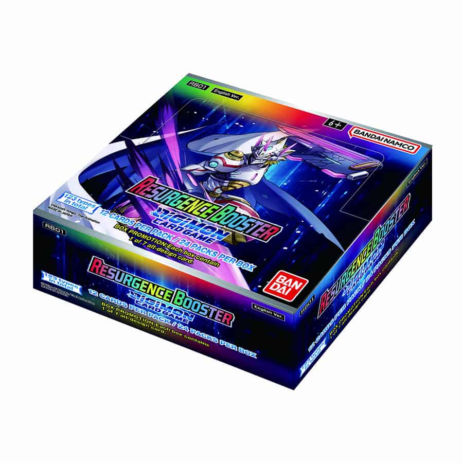 DIGIMON CARD GAME: RESURGENCE BOOSTER BOX - CASE OF 12