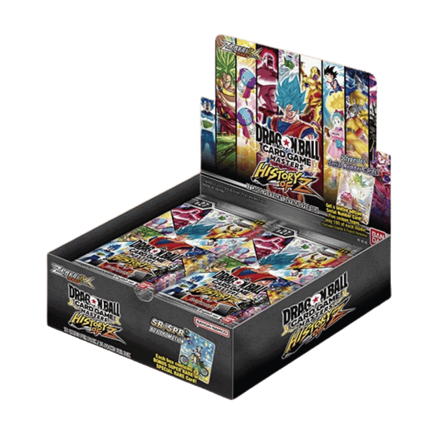 Bandai Dragon Ball Super Masters TCG History of Z Booster Box (24 Packs) - Presale Ships 03/07/2025