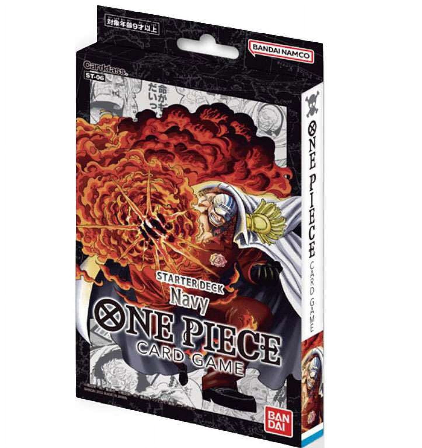 Bandai One Piece TCG: Absolute Justice ST-06 Navy Starter 51-Card Deck