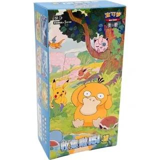 Pokémon Trading Card Game Scarlet & Violet 151C Collect 151 Surprises Slim Booster Box Simplified Chinese 15 Packs 75 Cards