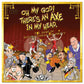Game Company No. 3 Oh My God! There's an Axe in My Head! Board Game – International Diplomacy Strategy Game, 2–6 Players