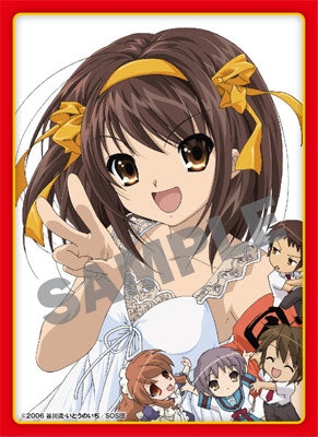 Kadokawa Melancholy of Haruhi Suzumiya Card Game Character Corner Sleeve Collection KS-06