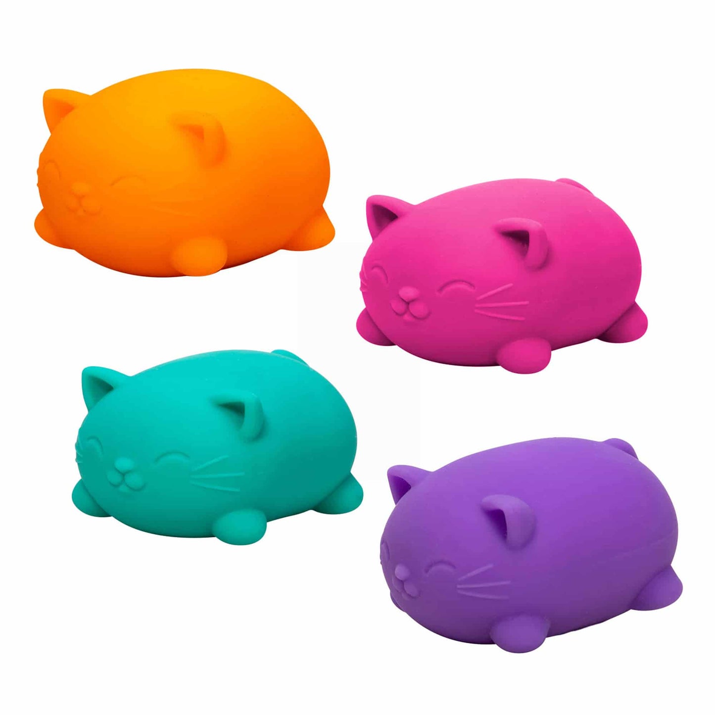 NeeDoh Cool Cats - Sensory Squeeze Toy - Purple