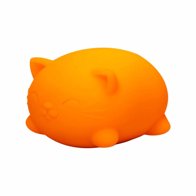 NeeDoh Cool Cats - Sensory Squeeze Toy - Orange
