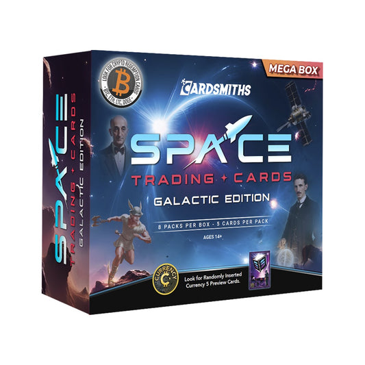Cardsmiths Space: Galactic Edition Trading Card Mega Box - 8 Packs