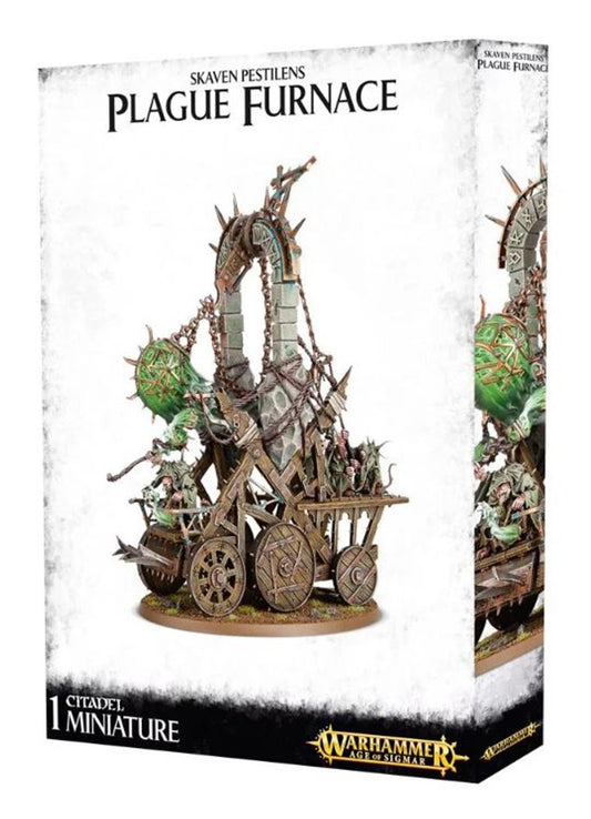 Games Workshop - Warhammer Age of Sigmar - Skaven - Plague Priest on Plague Furnace/Screaming Bell