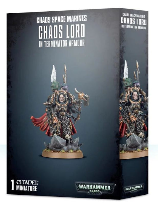 Games Workshop - Warhammer 40K - Chaos Space Marines - Chaos Lord in Terminator Armour