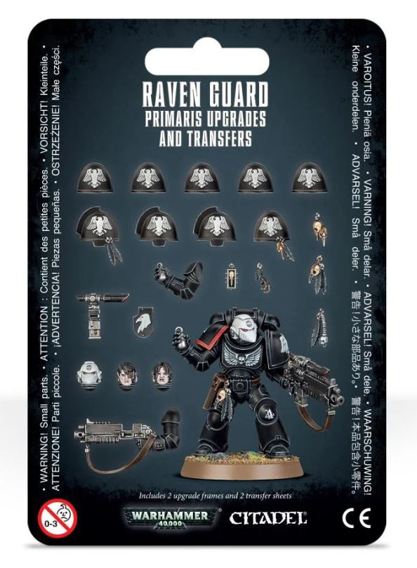 Games Workshop - Warhammer 40K - Space Marines - Raven Guard - Primaris Upgrades & Transfers